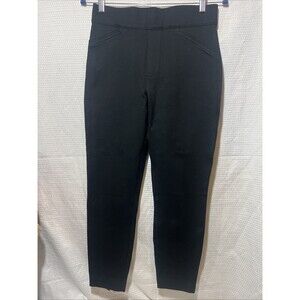 Spanx The Perfect Pant Back Seam Skinny Black Womens Medium